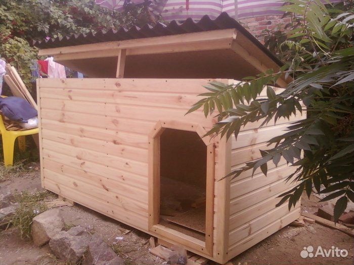 Будка для собаки утепленная