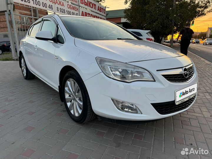 Opel Astra 1.6 AT, 2012, 180 904 км