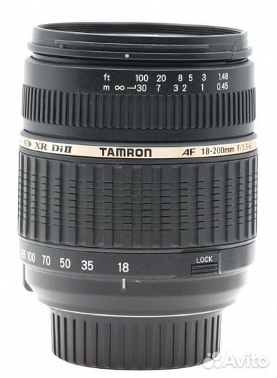 Объектив комиссионный Tamron 18-200mm f/3.5-6.3 Di