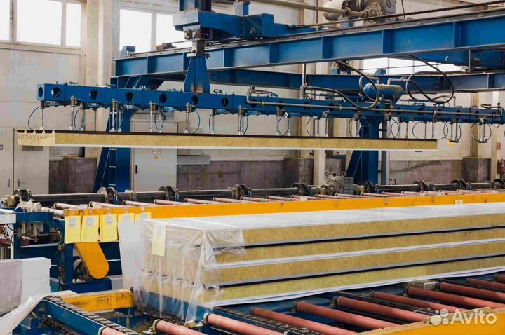 Сэндвич-панели кровельные