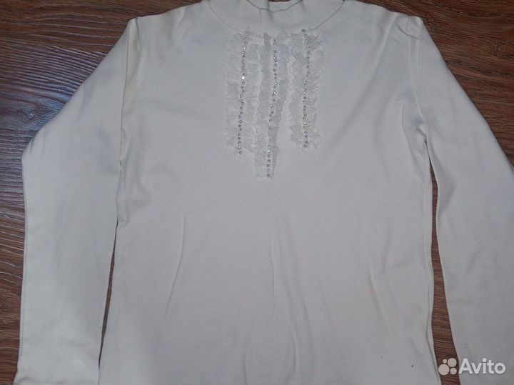 Трикотажная кофта с длинным рукавом