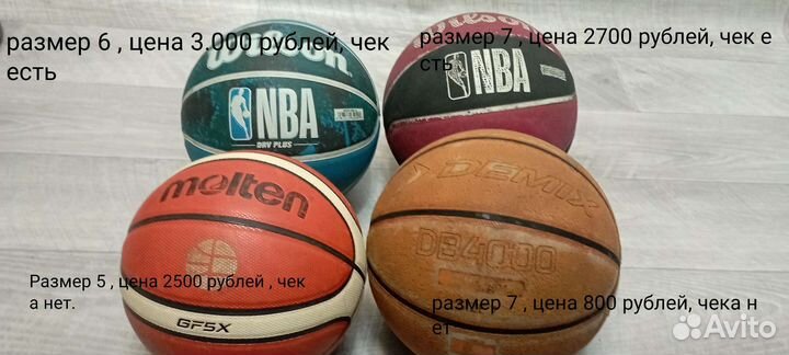 Баскетбольные мячи