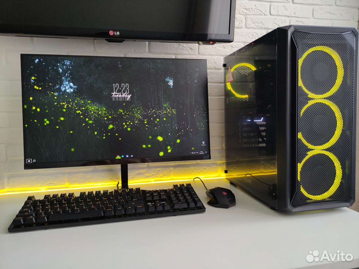 Пк игровой i7/gtx1660super/ssd m2 512гб/32гб озу