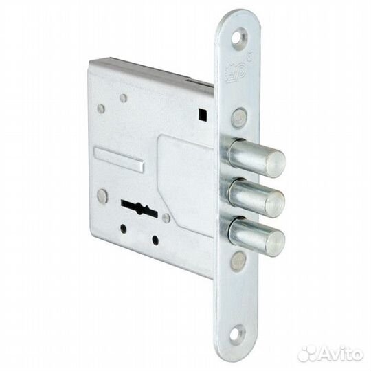 Замок врезной сам зв8-4С/13 сувальдный 3 ригеля ни