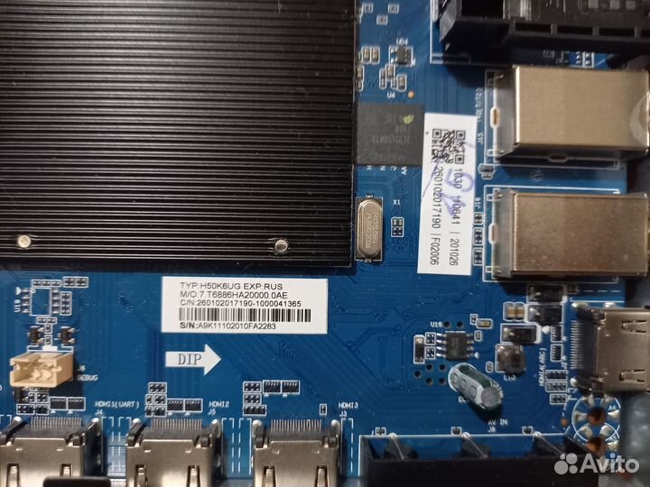 Разбор Телевизор Haier h50k6ug