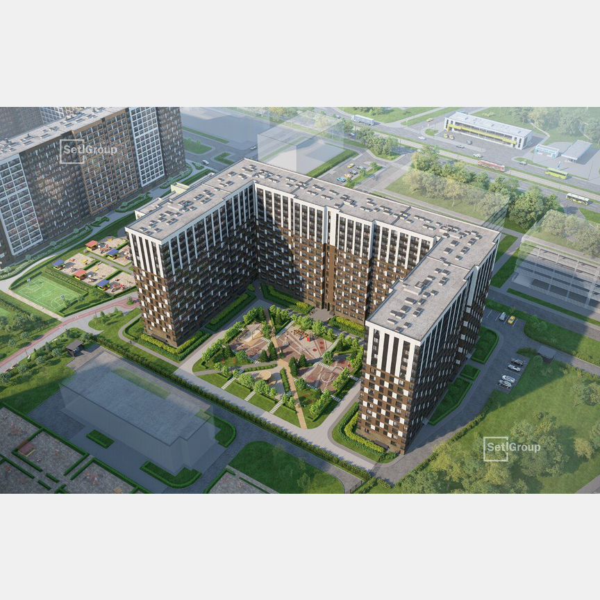 1-к. квартира, 32,3 м², 21/21 эт.