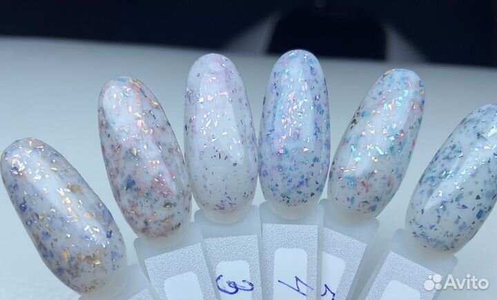 Базы цветные для ногтей