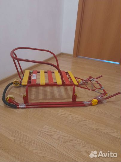 Детские санки коляска бу