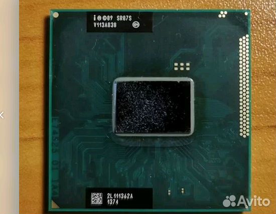 Процессоры ноутбуков Intel Pentium B940