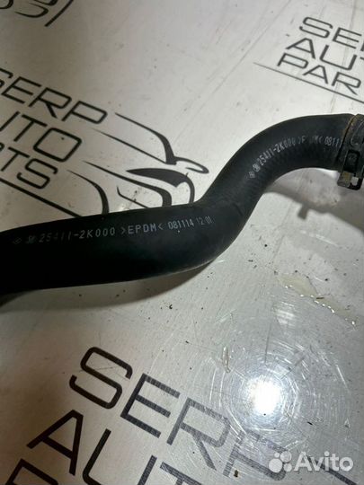 Патрубок системы охлождения Kia Soul AM G4FC 2009