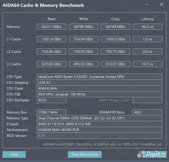 Honor MagicBook 15 R5/8/512 Gray