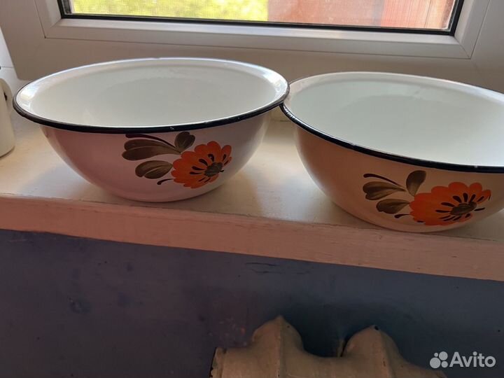 Эмалированная посуда бу