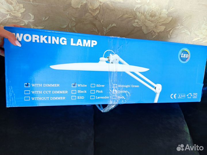 Лампа для наращивания ресниц бу