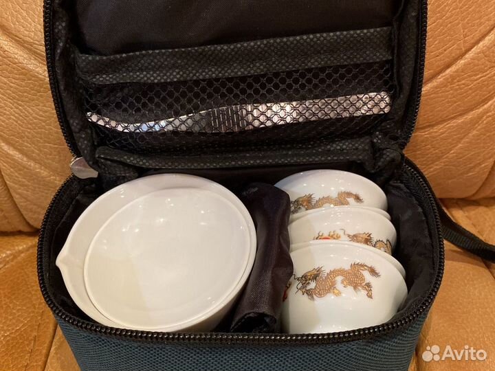 Чайный сервиз «золотой дракон»