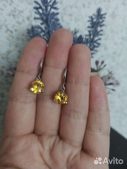 Серьги бижутерия