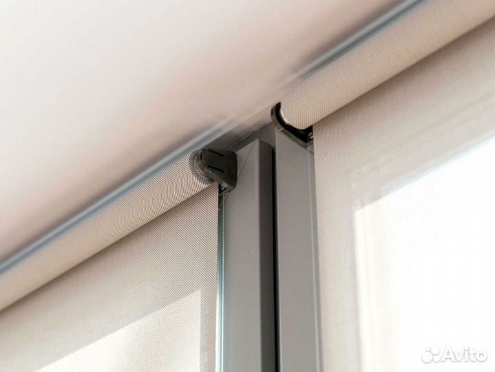 Рулонные шторы мини полупрозрачные 60*160