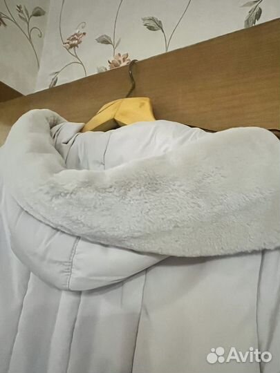 Пуховик женский длинный