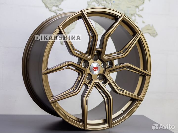 Кованые диски R21 Vossen на bmw 5 и 7 серии g30 и