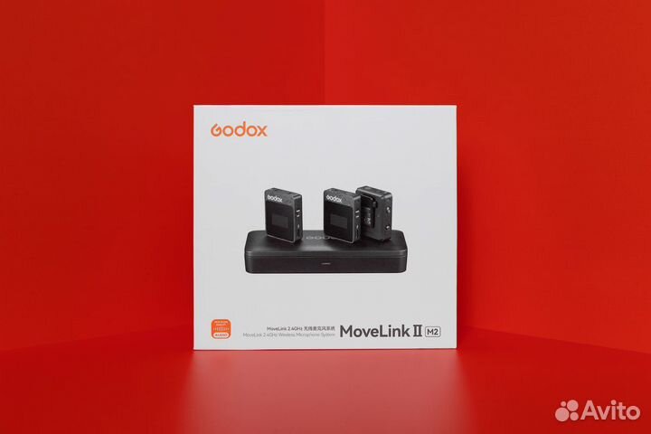 Godox Movelink II M2 новые петличные микрофоны