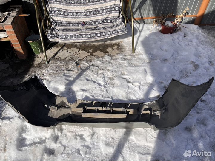 Задний бампер на renault logan 1 рестайлинг