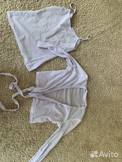 Прозрачная майка+ кофта Италия 42-44