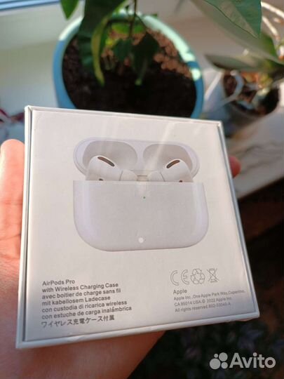 Air pods pro с шумоподавлением и гарантией