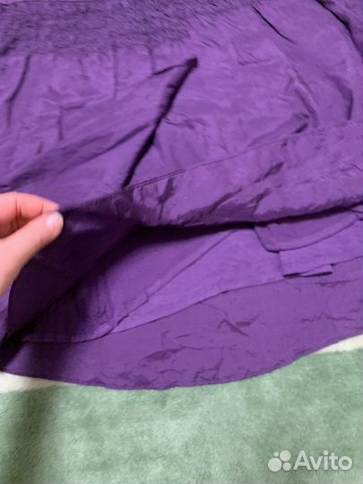 Юбка натуральный шелк 46 48