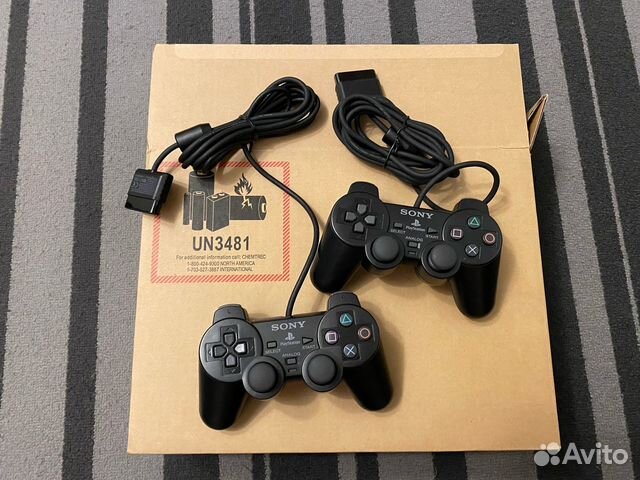 Геймпады Dualshock 2 для PS2 (2 шт. оригинал) купить в Санкт-Петербурге ...