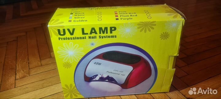 Лампа для ногтей Professional Nail 48 W ccfl+LED