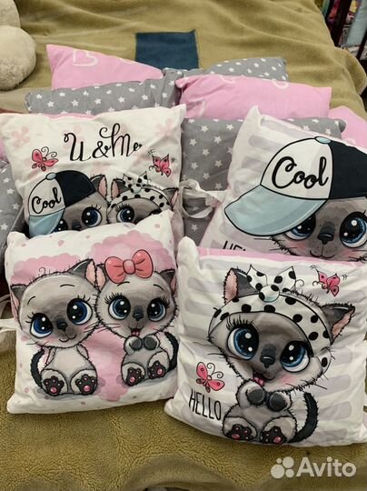 Бортики в детскую кроватку бу