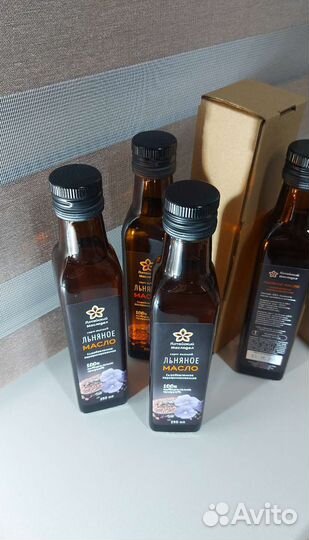 Льняное масло сыродавленное