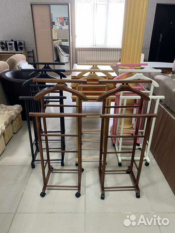 Вешалка напольная,из массива бука