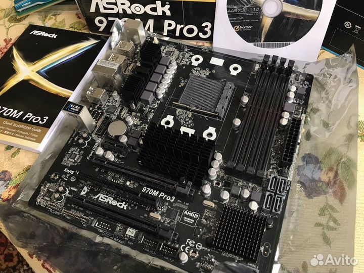 Fx-8350 + ASRock 970m pro3 + 8Gb + охлаждение