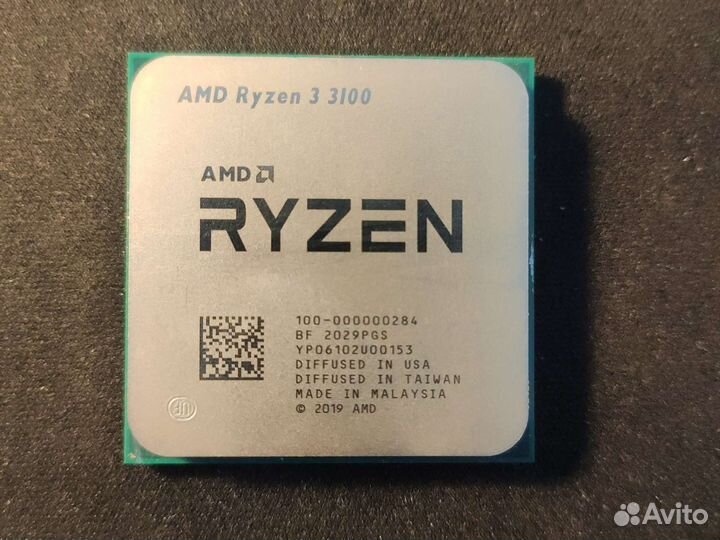 Процессор amd Ryzen 3 3100