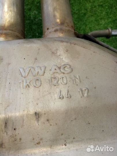 Глушитель Volkswagen Jetta 6 CAX 1.4 122лс 2013