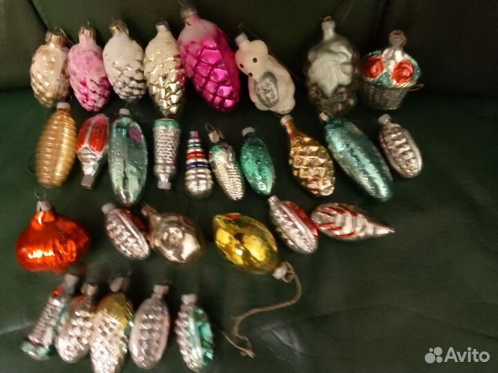 Елочные игрушки СССР