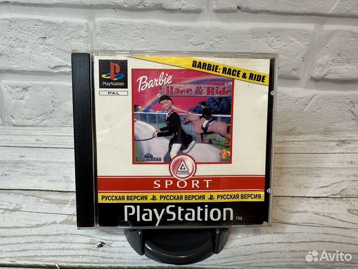 Barbie Race and Ride ps1 psone пс 1 old