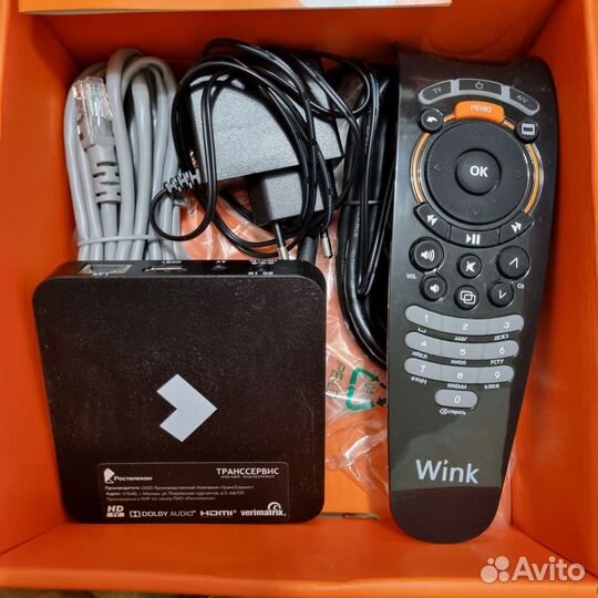 TV приставка Wink Ростелеком