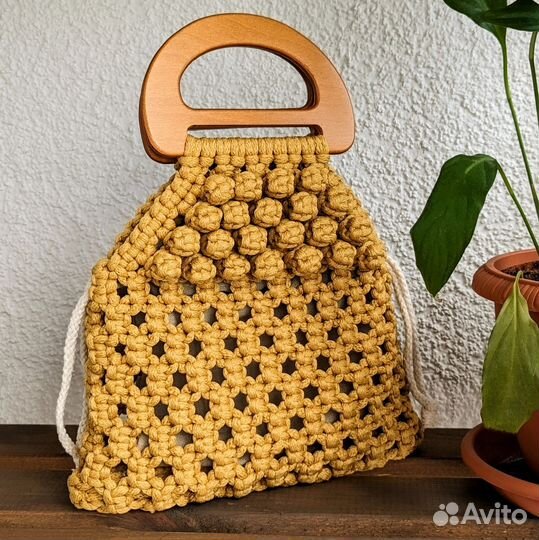 Сумка макраме