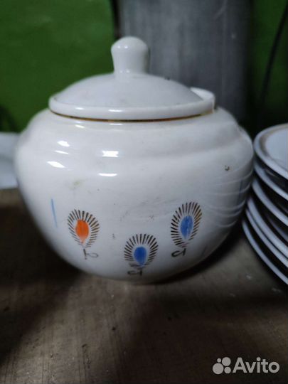 Фарфоровая посуда б/у