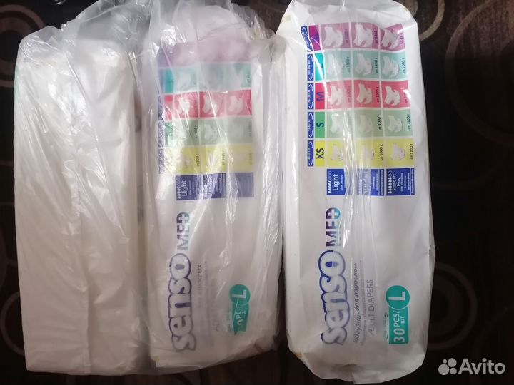 Памперсы для взрослых seni l