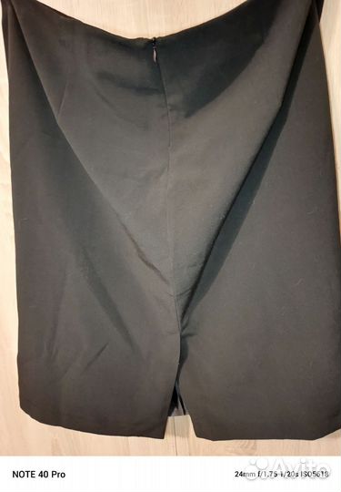 Юбка черная новая 56 размер