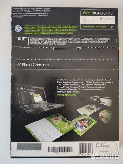 Фотобумага hp