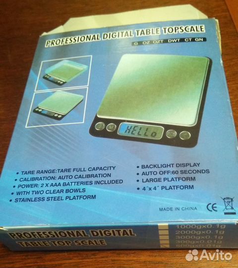 Весы ювелирные pdts 500