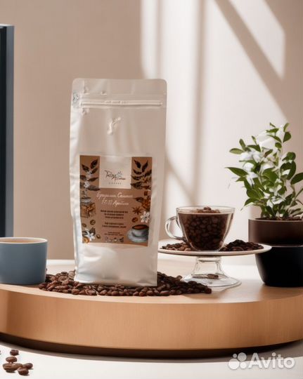 Кофе в зернах оптом и розницу Бразилия Сантос