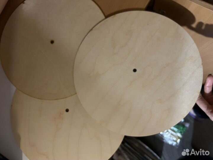 Заготовка для часов фанера декупаж