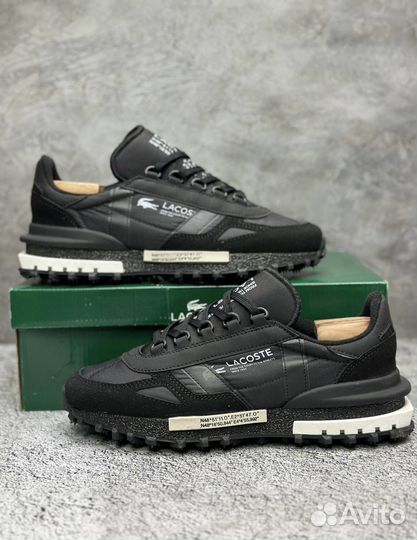 Кроссовки Lacoste черные