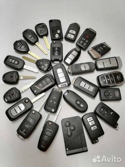 Изготовление автомобильных ключей с чипом