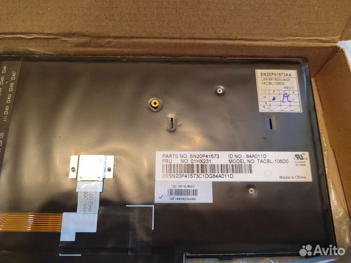 Клавиатура для ноутбука Lenovo ThinkPad T580