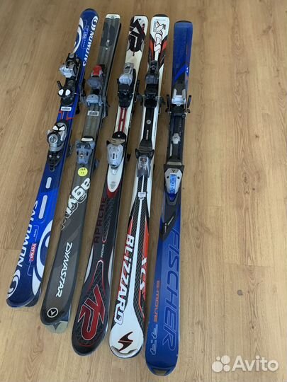 Горные лыжи Fischer,Blizzard Salomon 160 153 150см